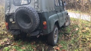 УАЗ на военных мостах. Лес, грязь, песок.