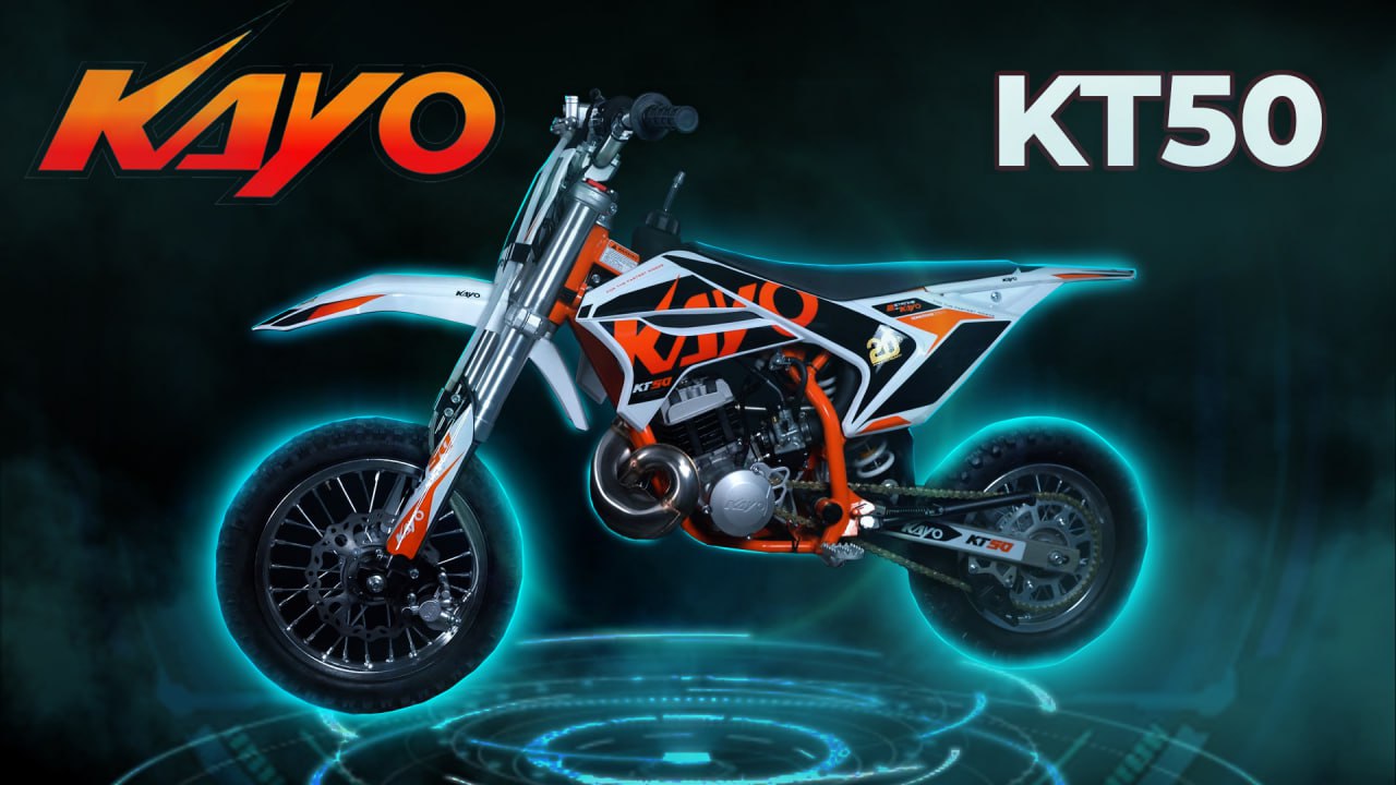 KAYO KT50 2T - С чего начинается мотокросс? / Обзор Мотоцикла