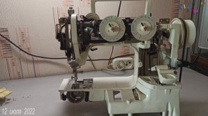 Ремонт машинки Нью Хом 1622. Делает пропуски и путает верхнюю нить под тканью.