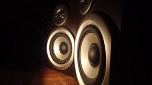 JVC SP-UXG45 Speaker System Bass Test!??⚠️