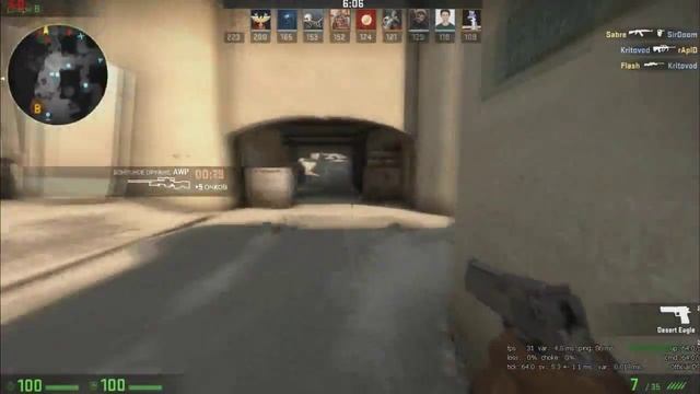 Гайд как стрелять с Дигла в Cs Go смотреть онлайн