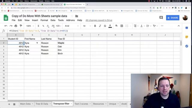Transpose Filter (like Vlookup for multiple data instances) смотреть онлайн