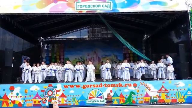 Каратэ Кёкусинкай Томск 01.06.15 смотреть онлайн