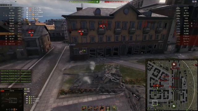 WoT 1.0 об.268/4 Карта Энск смотреть онлайн