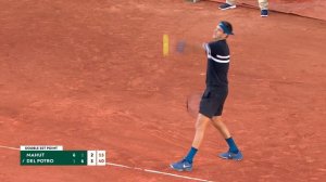 Juan Martin Del Potro vs Nicolas Mahut - Round 1 Highlights I Roland-Garros 2018