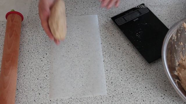 Тесто для пиццы из кокосовой муки