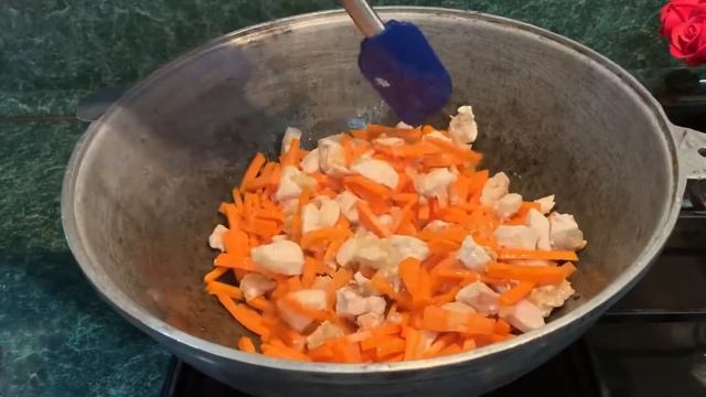 Плов#пловскурицей#вкусныйплов#национальныеблюда