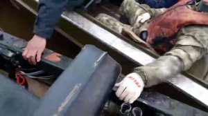 Беспредел сотрудников рыбоохраны Рыбоохрана препятствует движению Антибрак