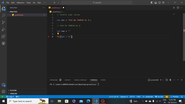 Double Swap Values | JavaScript Interview Preparation | Beginners