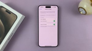How To Enable / Disable Always ON Display On iPhone 15 Pro & iPhone 15 Pro Max