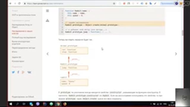 Наследование классов в JavaScript / JavaScript class inheritance