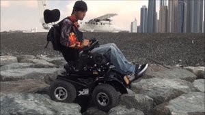 Внедорожная инвалидная коляска (Extreme X8). Скутеры для инвалидов. Mobility scooter.