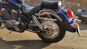 Honda Shadow VT 750 - sound (exhaust modification by Edhaust)
