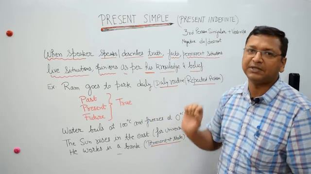 Present Simple Tense (Present Indefinite Tense )
