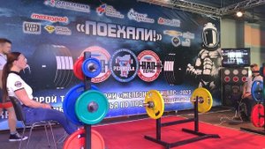 НАП Классический подъем штанги на бицепс норматив МС (весовая до 67,5)