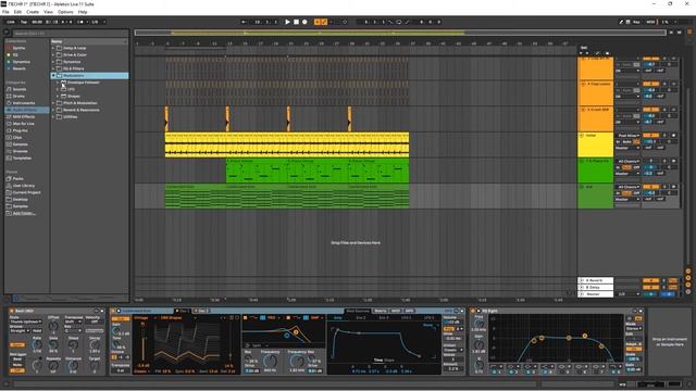 ПРО Ableton Live 02. Интерфейс. Interface