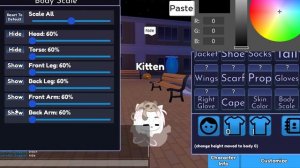 HOW TO MAKE A KITTEN I GACHA ONLINE(Roblox)