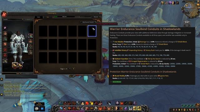 Fury Warrior on the Shadowlands Beta // World of Warcraft