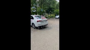 Автомобильный генератор мыльных пузырей