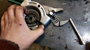 Как разобрать редуктор болгарки протон.