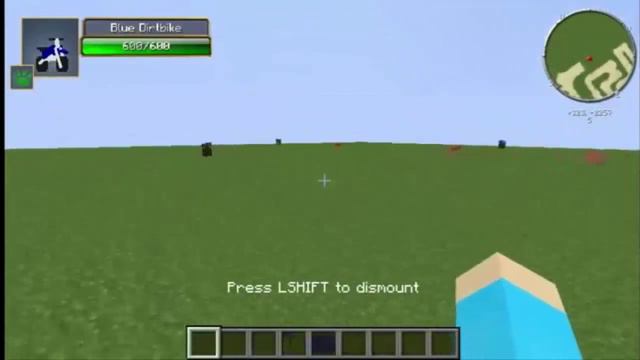 Minecraft Mod Showcase : DirtBike Mod For 1.6.4/1.7.2 смотреть онлайн