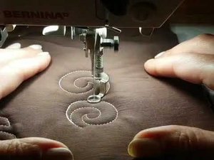 Стёжка завитки.