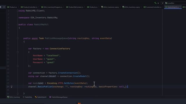 #6 - Publishing message to RabbitMq from .NET Service in C#.NET смотреть онлайн
