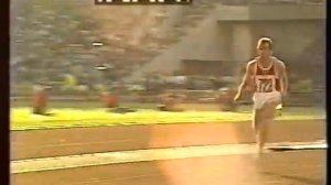 1980 Olympics Moscow, Men, Long Jump - Olympia 1980 Weitsprung