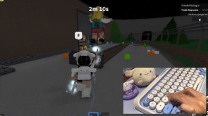 MM2 keyboard asmr + HANDCAM || CINNAMOROLL KEYBOARD ☁️❄️???