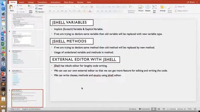 Java 9 Features JShell