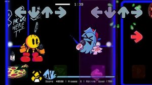 fnf mod vs optimizado Pac-Man port android.
