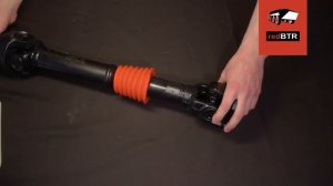 Карданный вал УАЗ с двойной крестовиной redBTR
