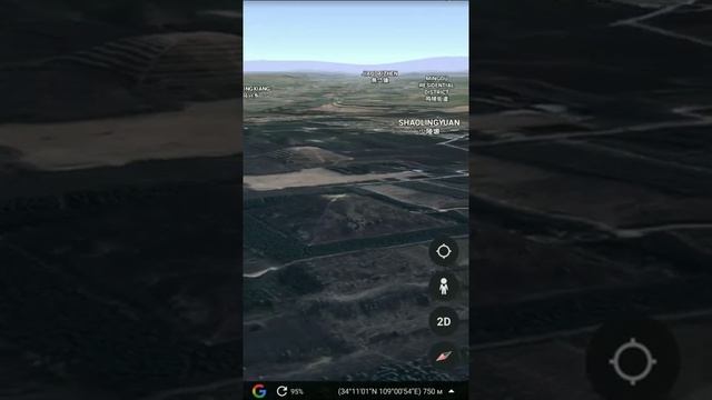 Обзор гугл карт, интересные места: Китайские пирамиды смотреть онлайн