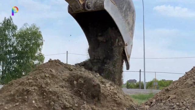 Строительно-ремонтные работы на дорогах и водоводе. смотреть онлайн