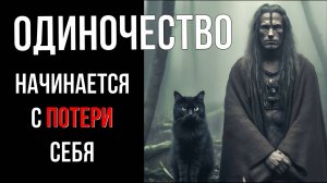 Одиночество начинается с потери себя