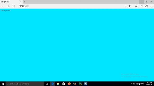 5: Python Flask Tutorial for Beginners || Using render_template in Flask (Hindi)