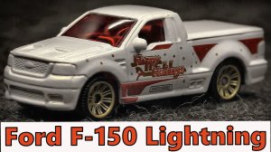 Ford F-150 Lightning Грузовик Модель машины Масштаб 1:64 Matchbox Мини-копия автомобиля