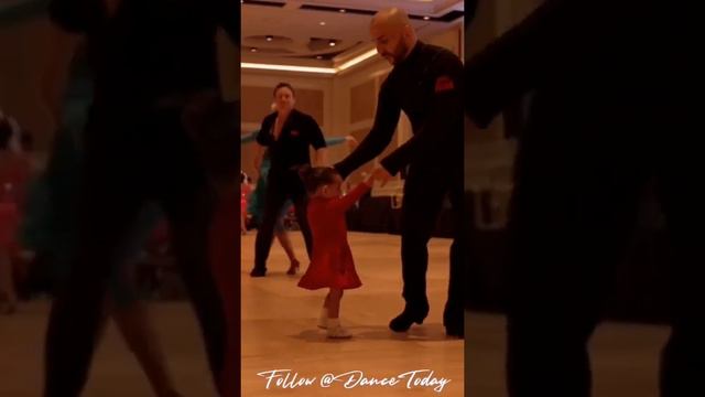 WORLDS YOUNGEST BALLROOM DANCER | 2 year old dances salsa