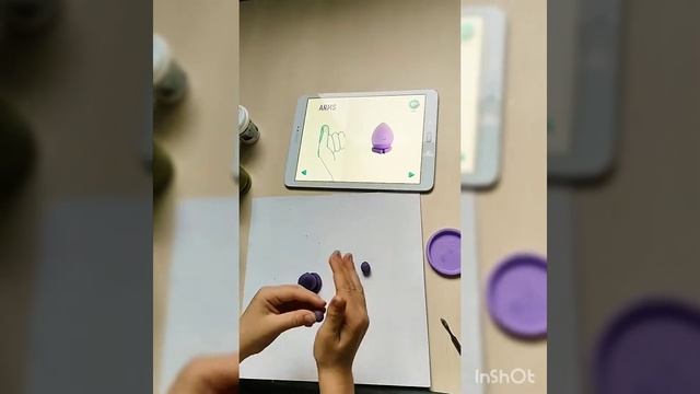 как слепить сливу из пластилина просто и красиво. смотреть онлайн