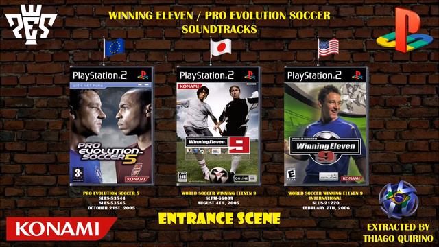 Soundtrack [Winning Eleven 9, Pro Evolution Soccer 5] Entrance Scene смотреть онлайн
