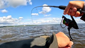 ТАКОЙ ЖОР ТОЛЬКО во СНЕ БЫВАЕТ! ПОПАЛ на РАЗДАЧУ на спиннинг. Рыбалка на реке в 2024