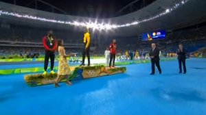 Ріо-2016: 100 м, чоловіки, нагородження (Болт і Борзов)