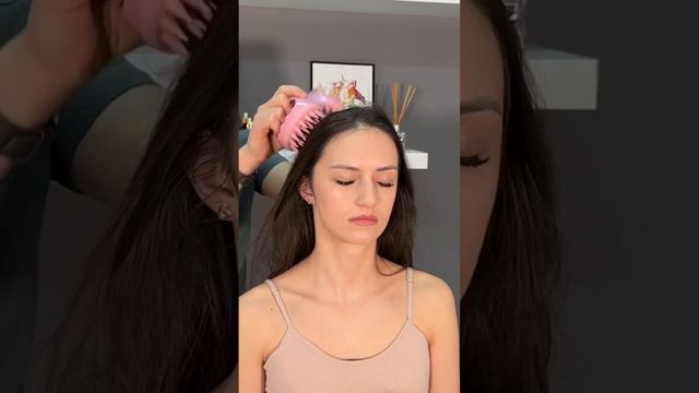 Relaxing ASMR Head Massage #shorts