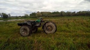 Трайк повышенной проходимости на базе мотоцикла Урал!!!