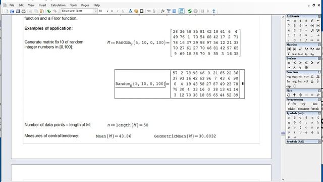 5.8 Statistical Tools plugin: brief introduction to random numbers and sample statistics