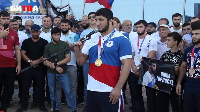 Олимпийцы Дагестана / Встреча в аэропорту Махачкалы
