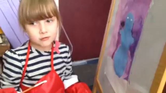 Юные художники о себе, студия Палитра