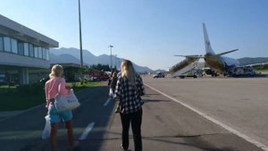 Аэропорт Тиват. Tivat