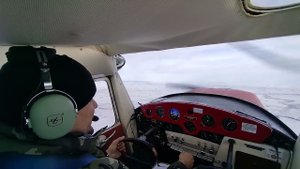 Тренировка сваливания на Cessna 140, сольный учебный полет