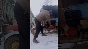 Мотороллер муравей ? Холодный запуск в мороз -23